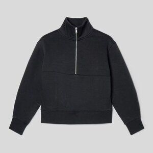 The ReTrack Half-Zip Sweatshirt Black Size S (Small)